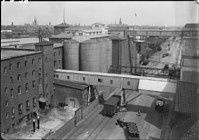 Dansk Sojakagefabrik som den så ud for ca. 60 år siden.