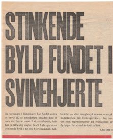 Denne overskrift blev skrevet i 1976 på et Københavnsk Dagblad