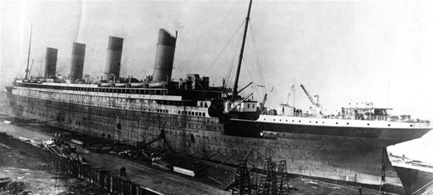 Titanic bygget i 1911-1912.