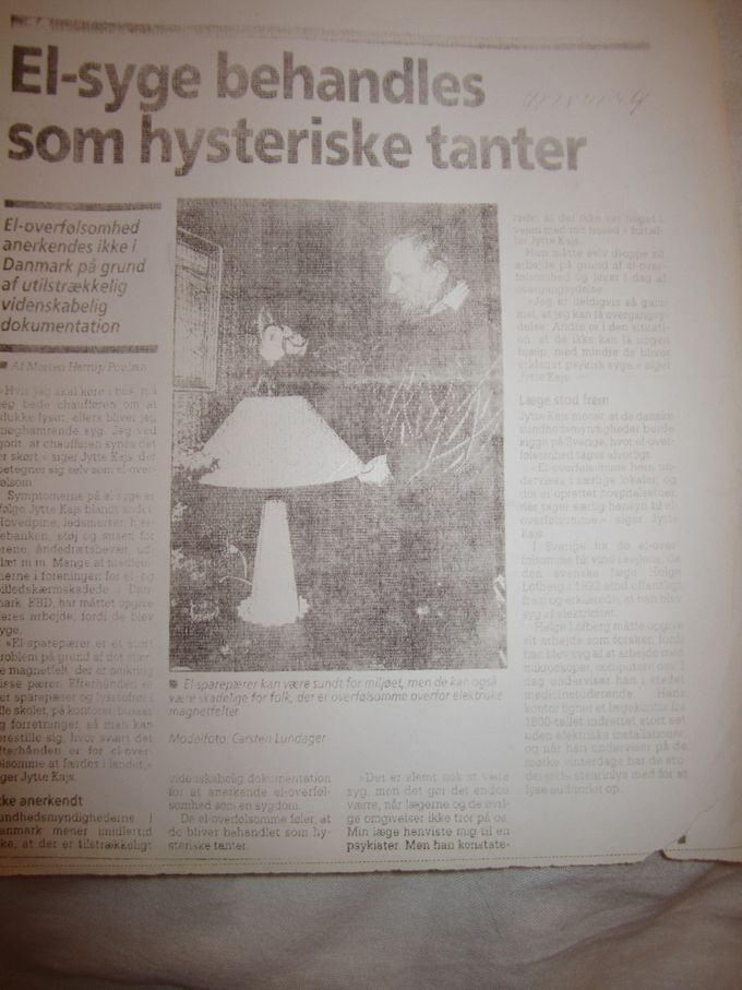 Avisartikel fra 1970èrne og som er gemt i mit arkiv af G.N. klimatolog for Scandion 1985-96.